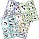 sweet times in first word family word cards mini books and