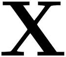 cyrillic letter x large pixel clipart cyrillic letter x design