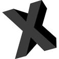 letter x icon image vector clip art online royalty free