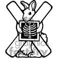 royalty free letter x x ray clipart image picture art
