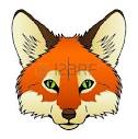 a hand drawn of a red fox s face royalty free cliparts vectors
